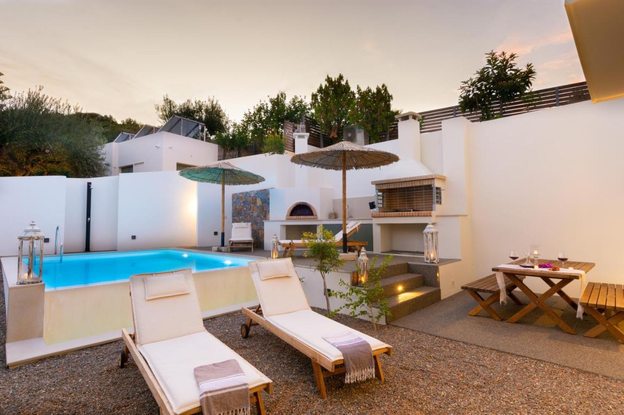 Pakio Luxury Villa : Private Cretan Holidays Mílatos Ngoại thất bức ảnh